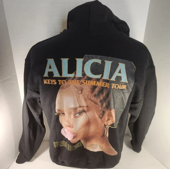 NWOT Unisex Alicia Keys To The Summer Tour Hoodie - Picture 2 of 4